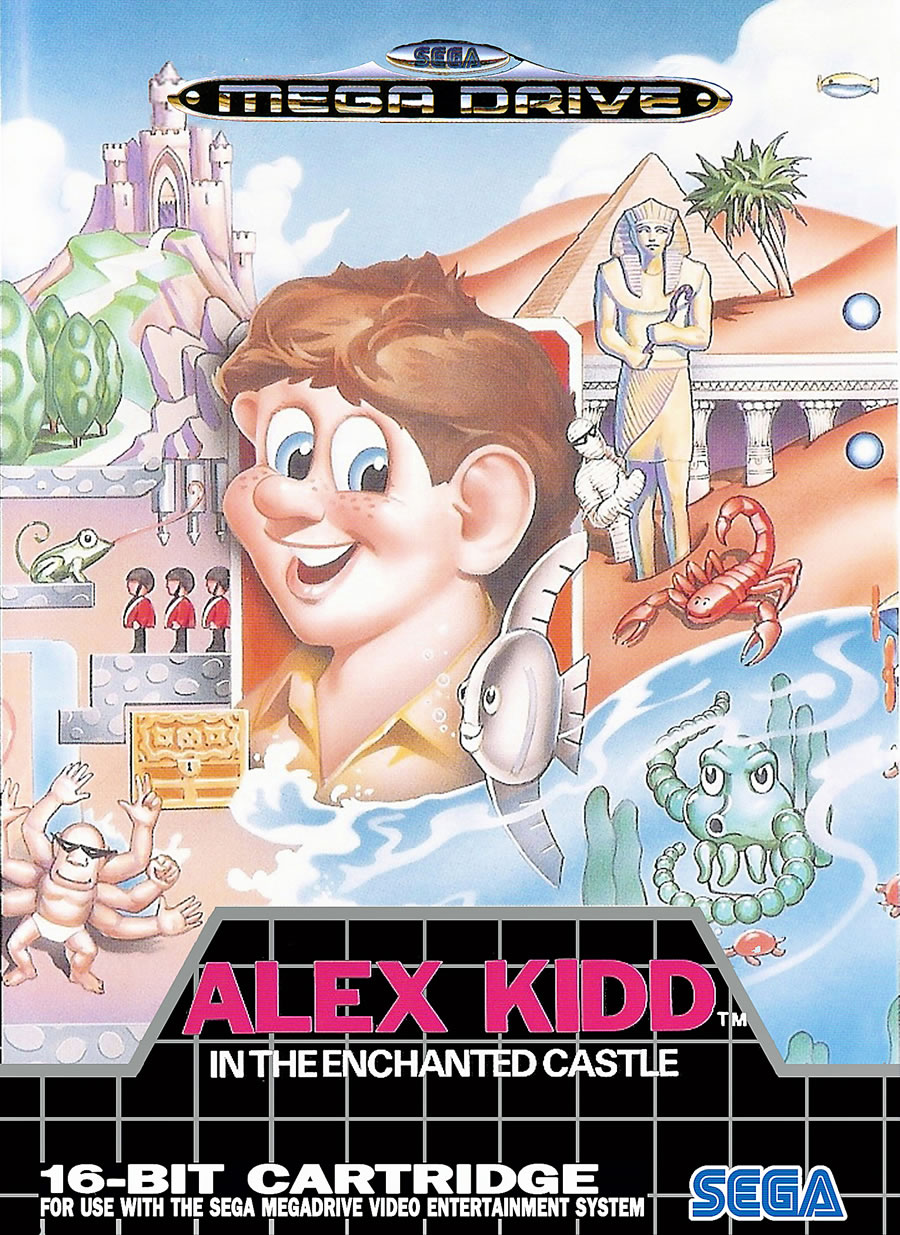 ALEX KIDD IN ENCHANTED CASTLE