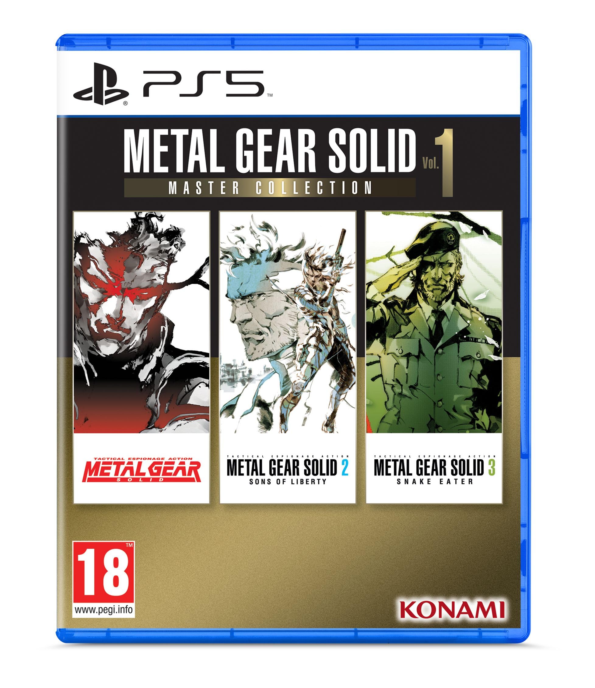 METAL GEAR SOLID MASTER COLLECTION VOL 1