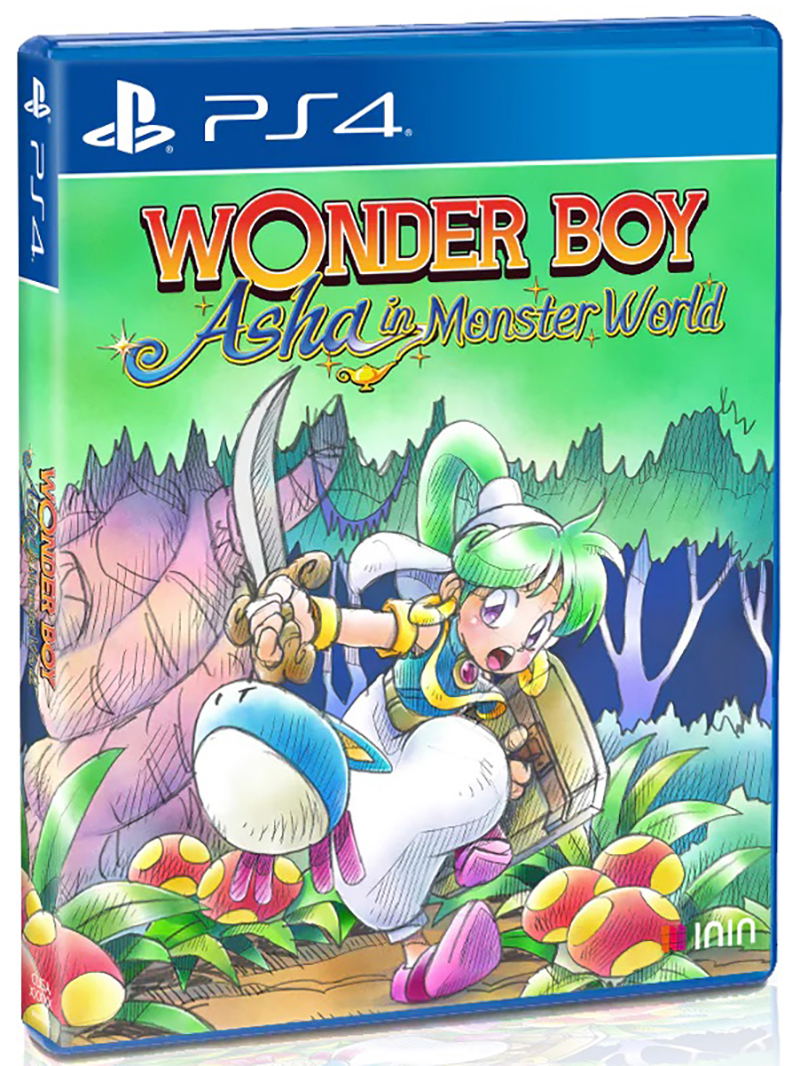 WONDER BOY ASHA IN MONSTER