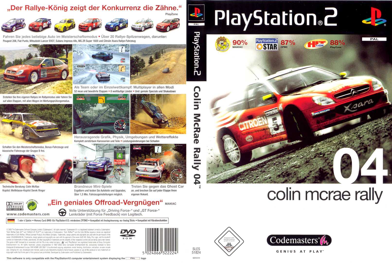 COLIN MC RAE RALLY 04