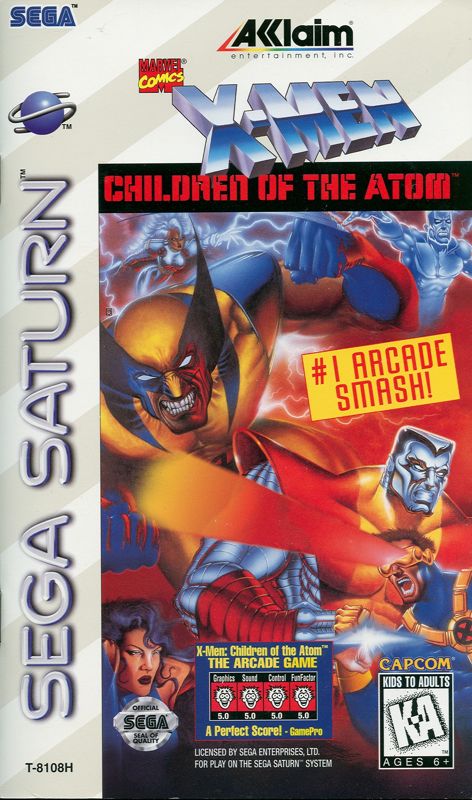 X-MEN CHILDREN OF THE ATOM
