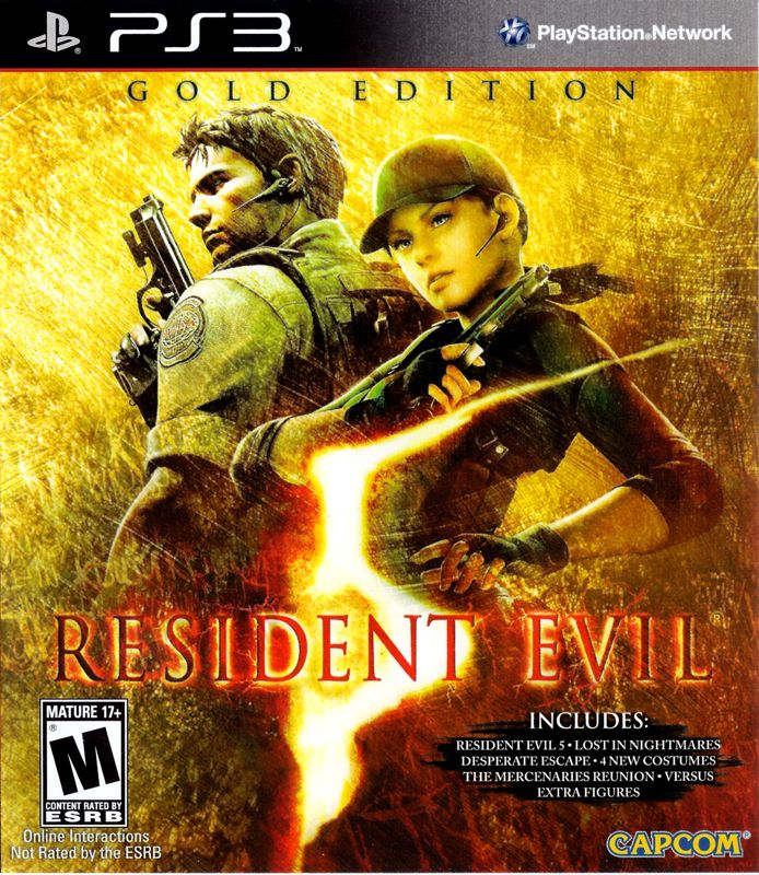 RESIDENT EVIL 5 GOLD