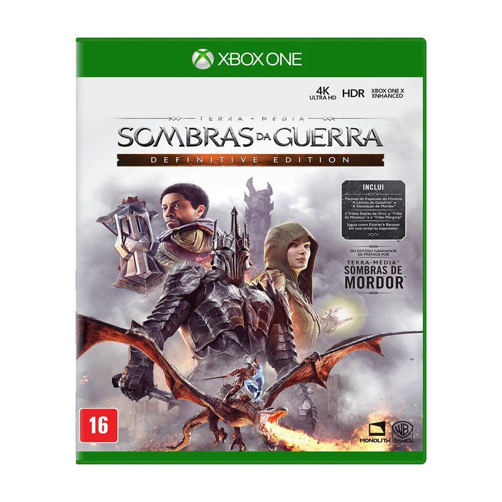 LA TIERRA MEDIA SOMBRAS DE GUERRA DEFINITIVE EDITION