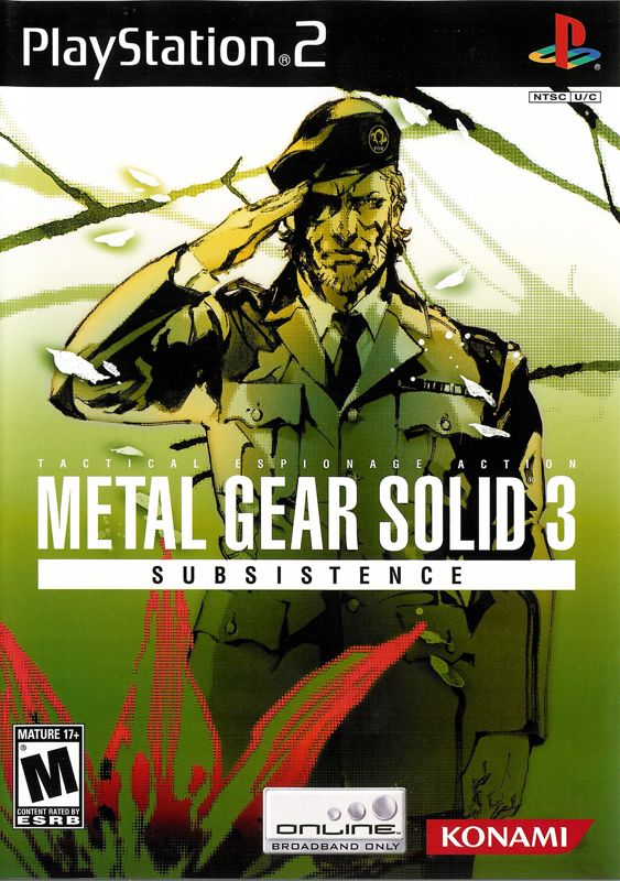 METAL GEAR SOLID 3 SUBSISTANCE