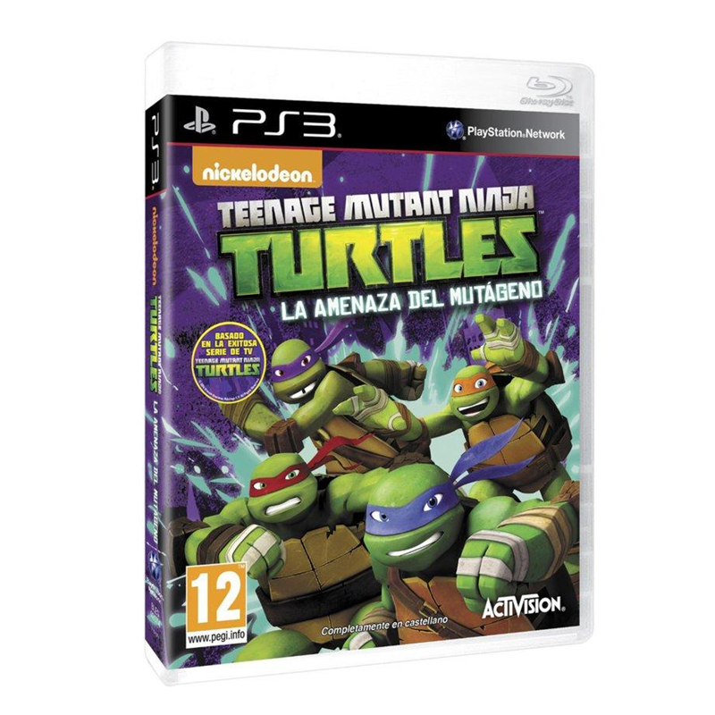 TURTLES LA AMENAZA DEL MUTAGENO