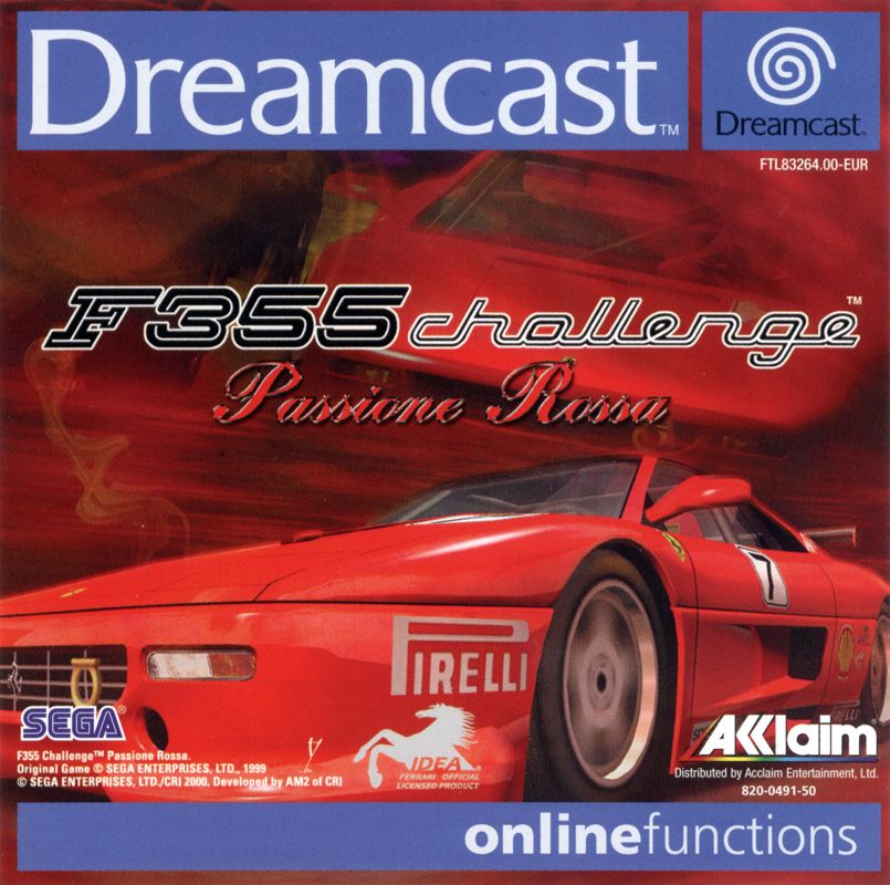 F 355 CHALLENGE PASSIONE ROSSA