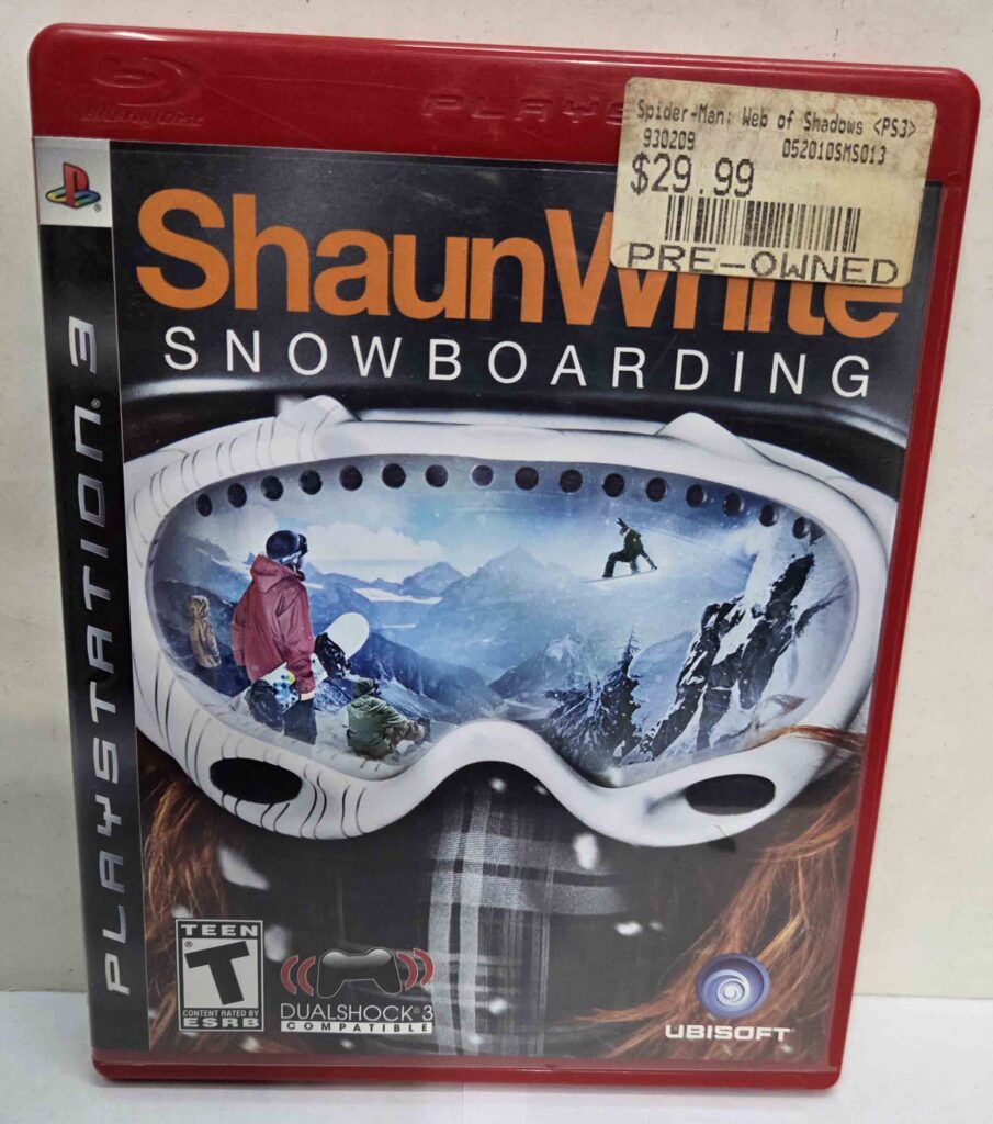 SHAUN WHITE SNOWBOARDING
