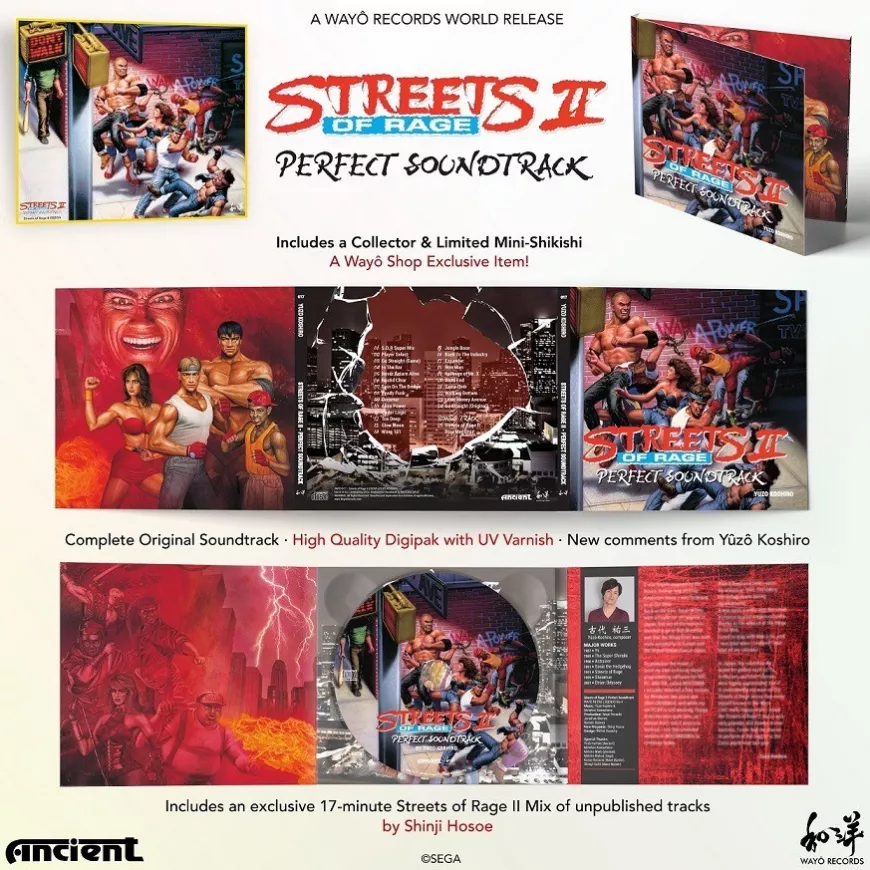 STREETS OF RAGE 2 PERFECT SOUNDTRACKEUROPA