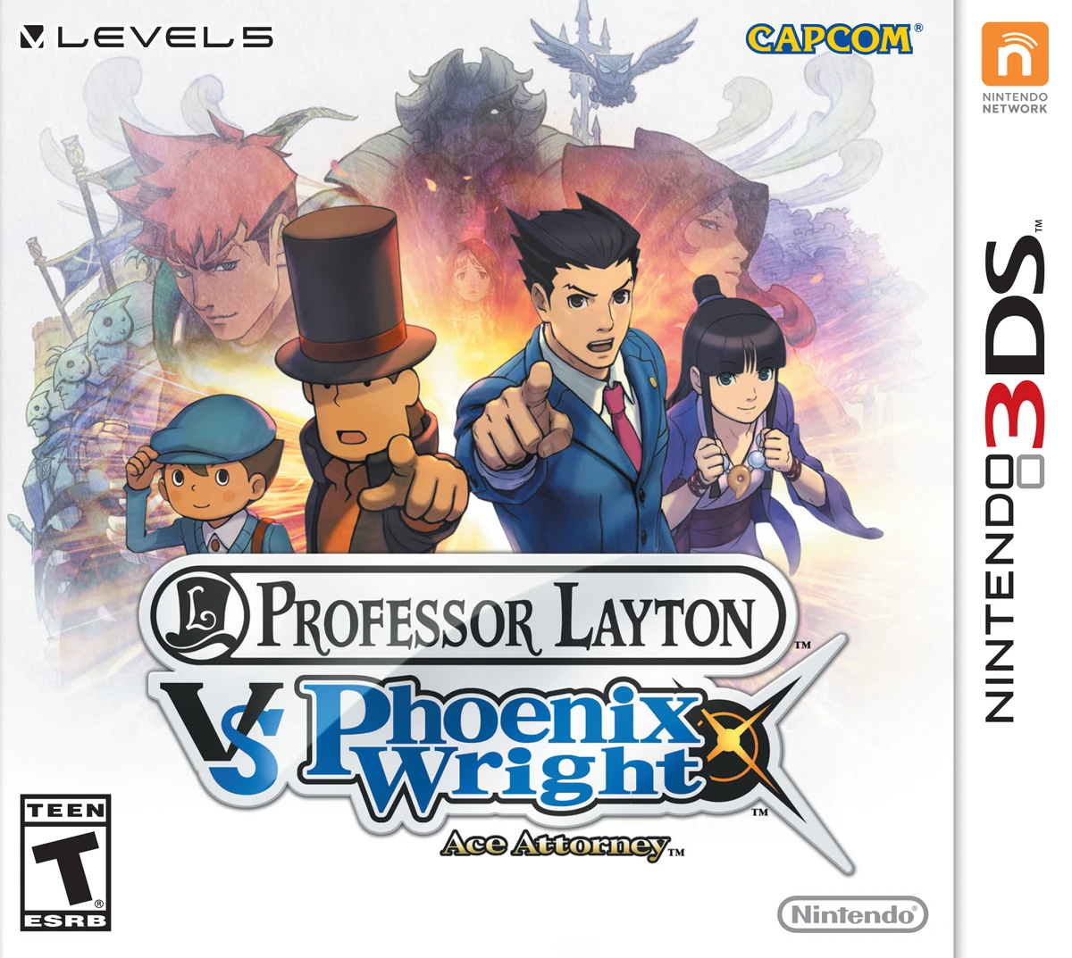 ACE ATTORNEY VS PROFESSOR LAYTON