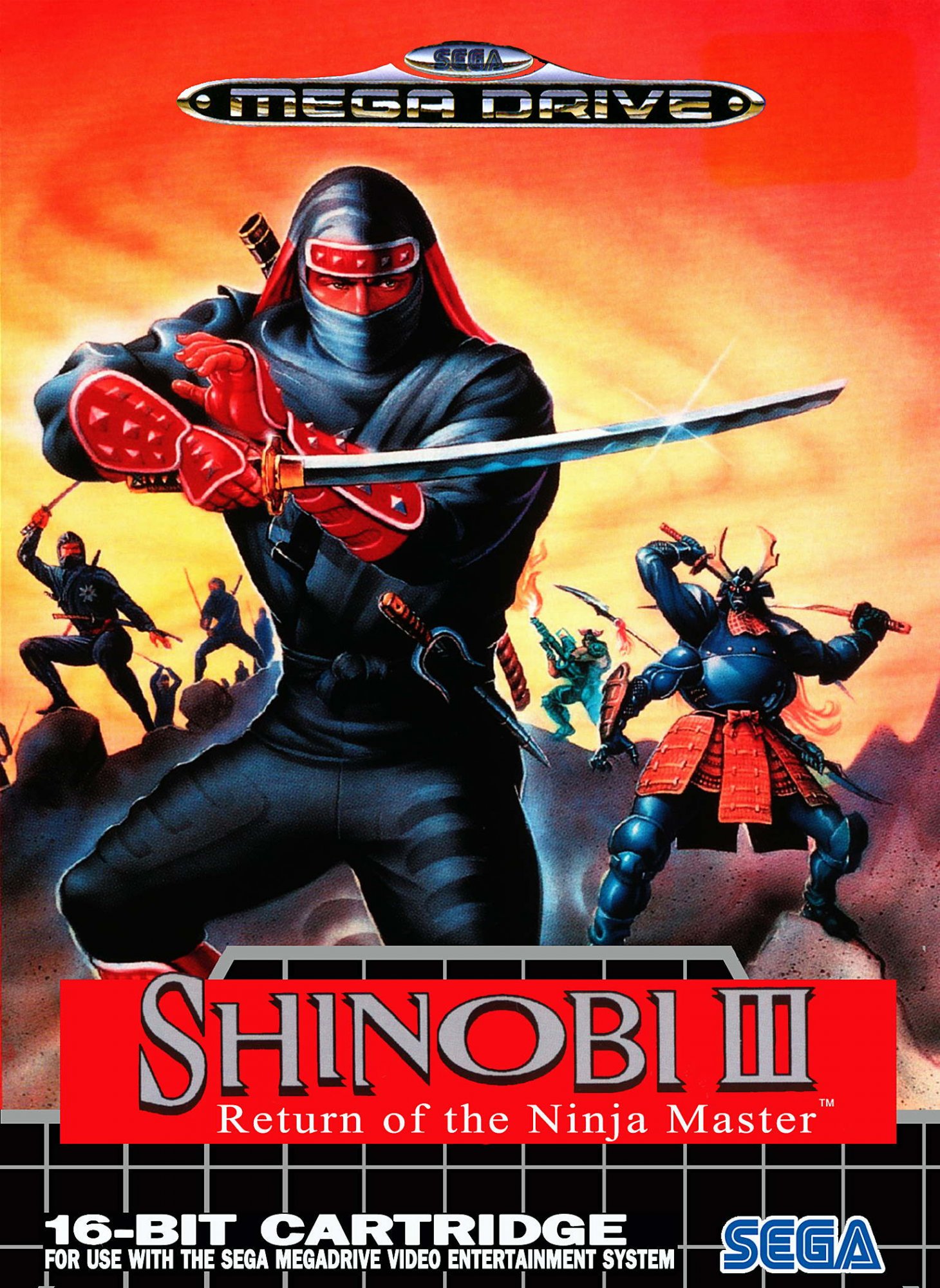 SHINOBI III RETURN OF THE NINJA MASTER