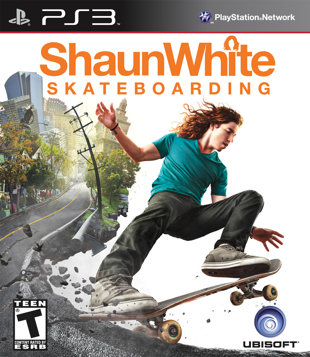 SHAUN WHITE SKATEBOARDING