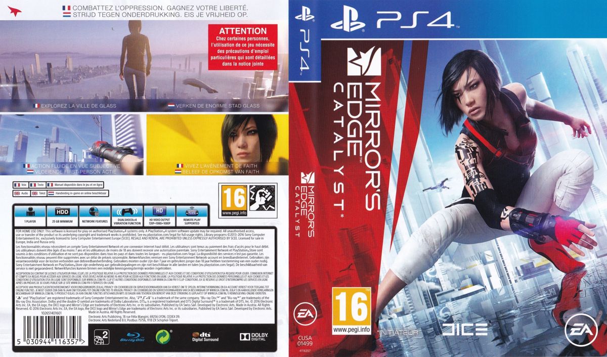 MIRROR´S EDGE CATALYST COLECCIONISPAL