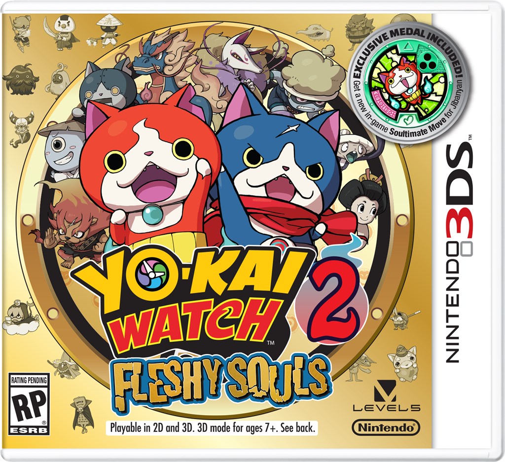 YO-KAI WATCH 2 MENSTESPECTROS