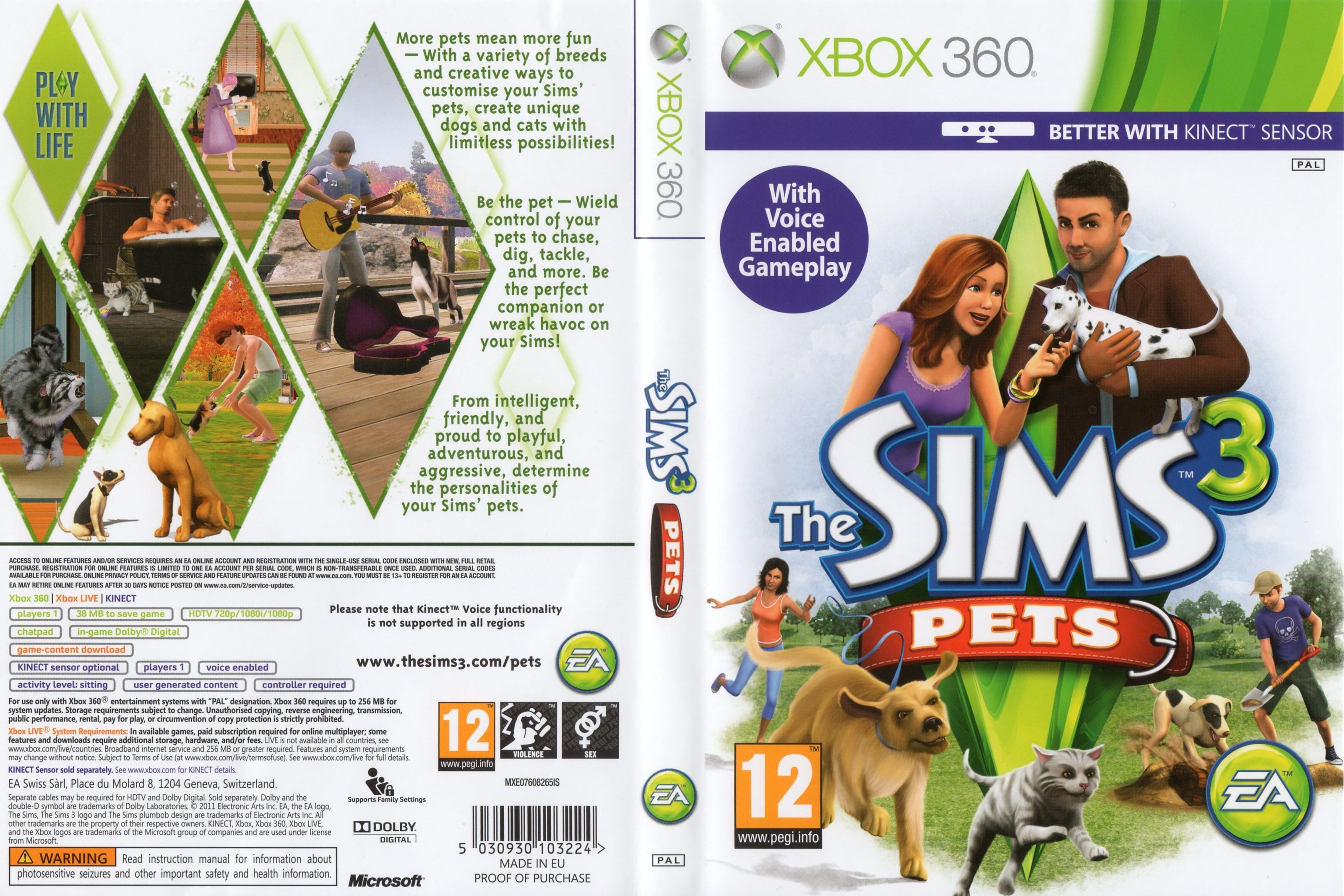 LOS SIMS 3 ANIMALES