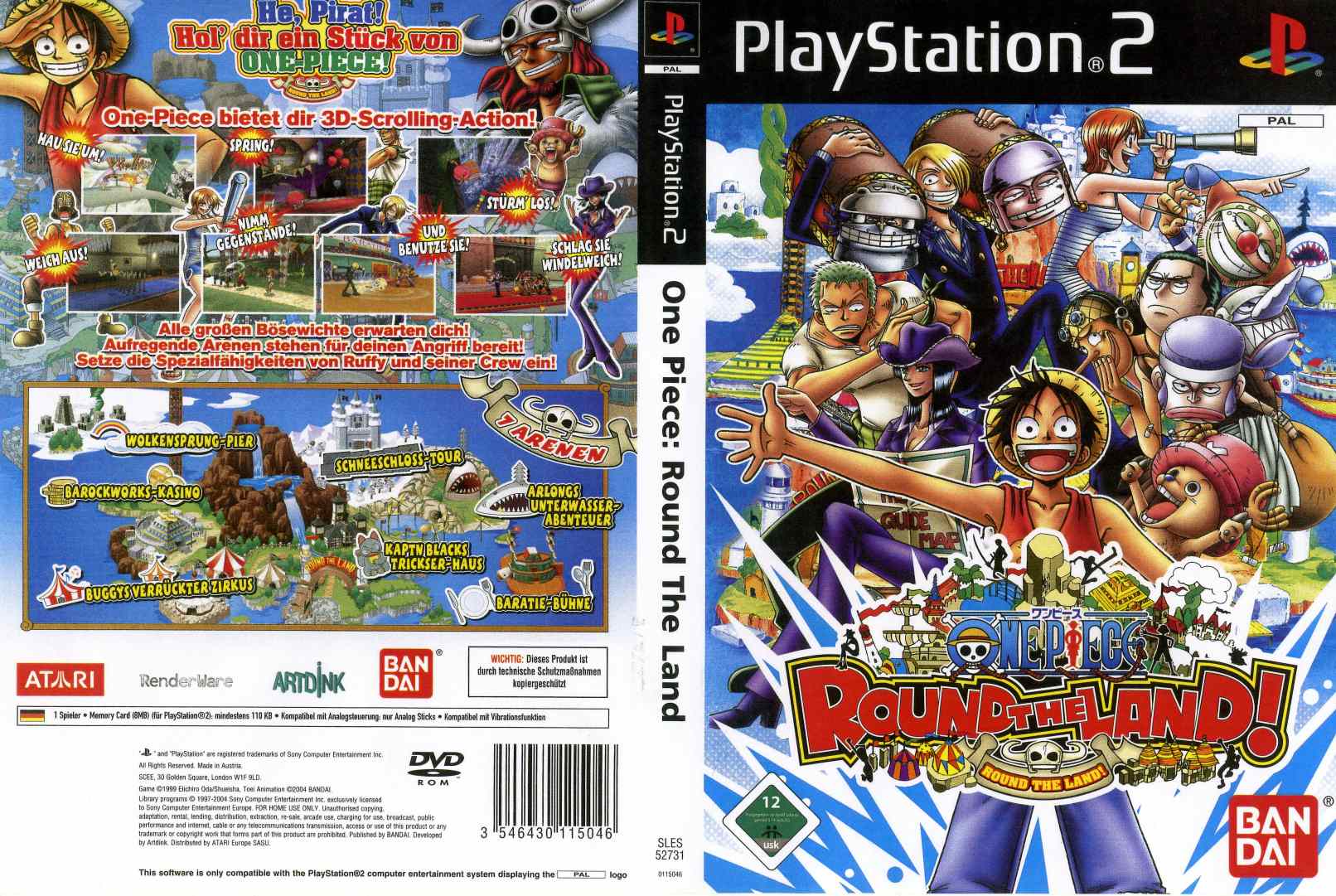 ONE PIECE ROUND THE LAND