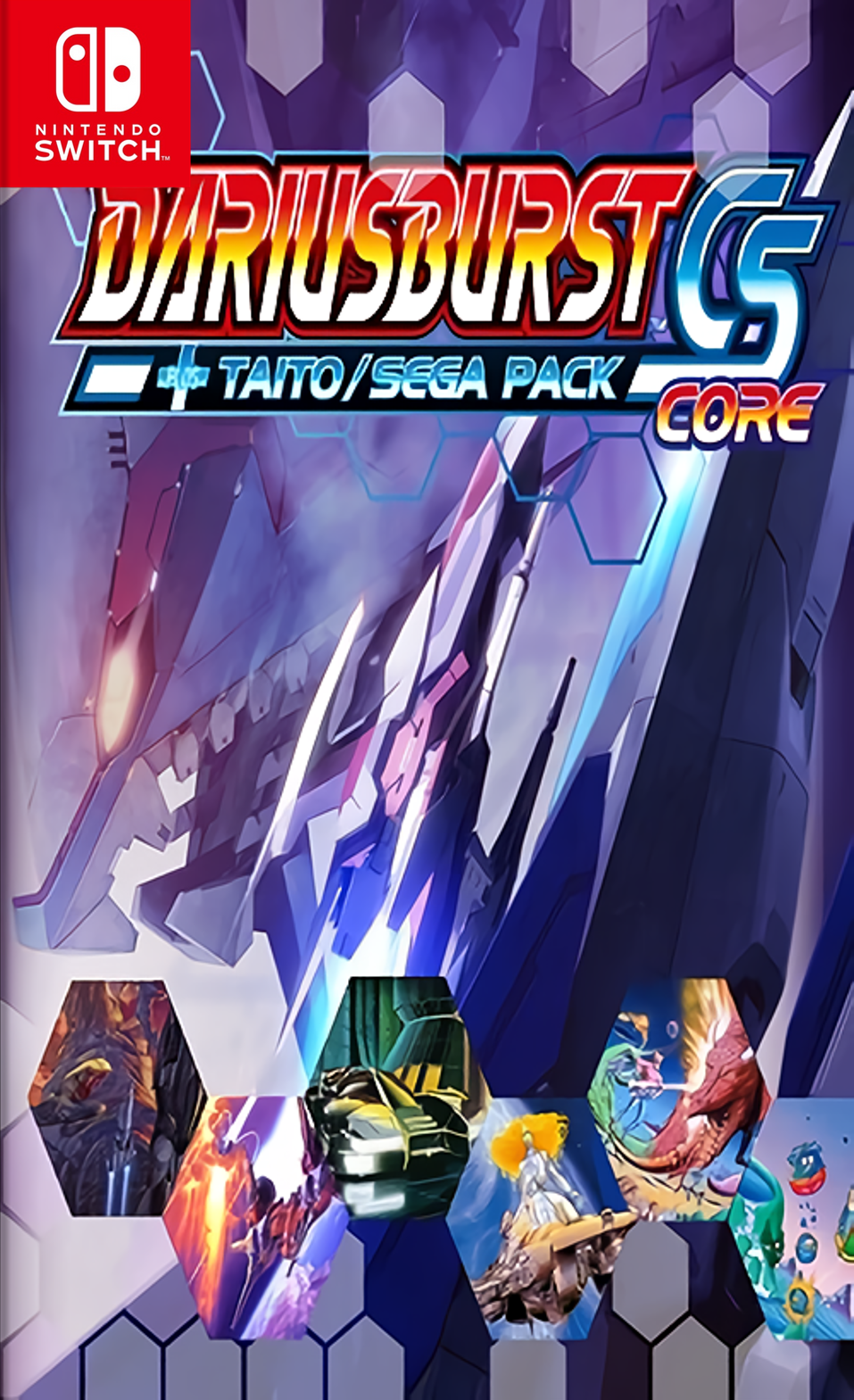 DARIUS BURST CHRONICLE SAVIOURS TAITO/SEGA PACK CORE