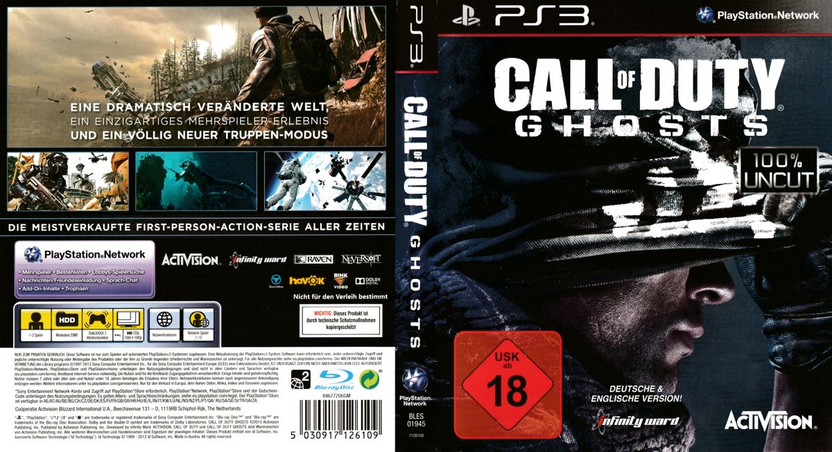 CALL OF DUTY GHOST