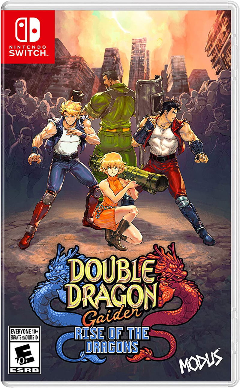 DOUBLE DRAGON GAIDEN RISE OF THE DRAGONS