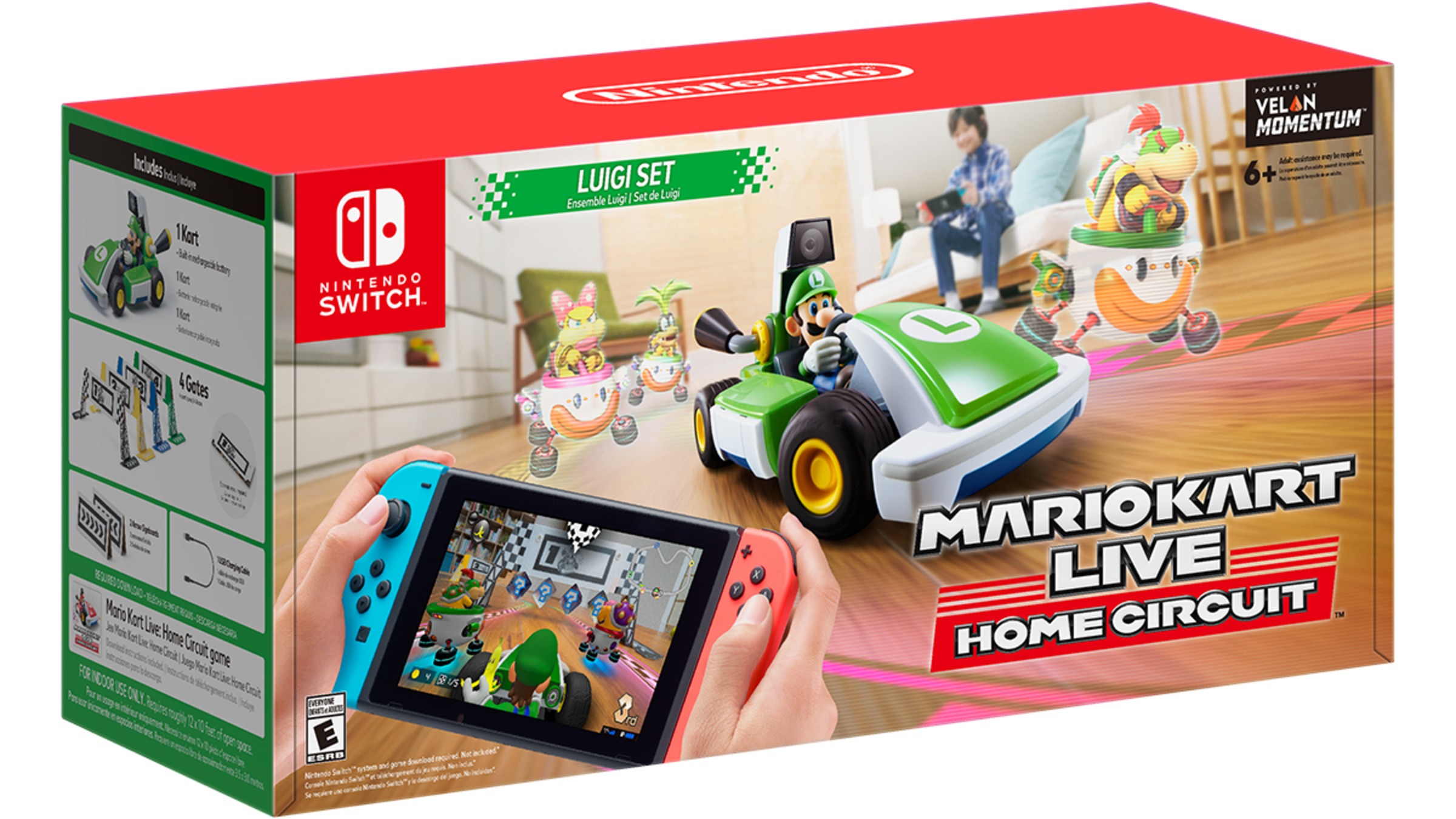 MARIO KART HOME CIRCUIT LUIGI