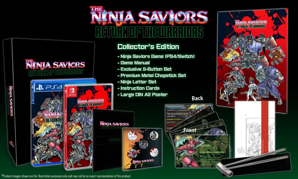 NINJA SAVIOURS COLECCIONISTA