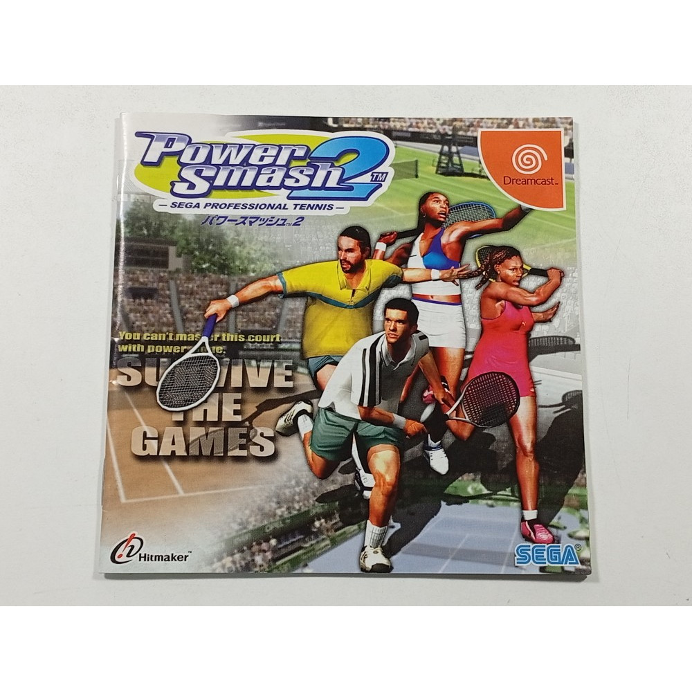 POWER SMASH SEGA PROFESSIONAL TENNIS