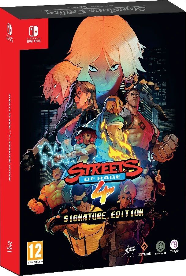 STREETS OF RAGE 4 SIGNATURE