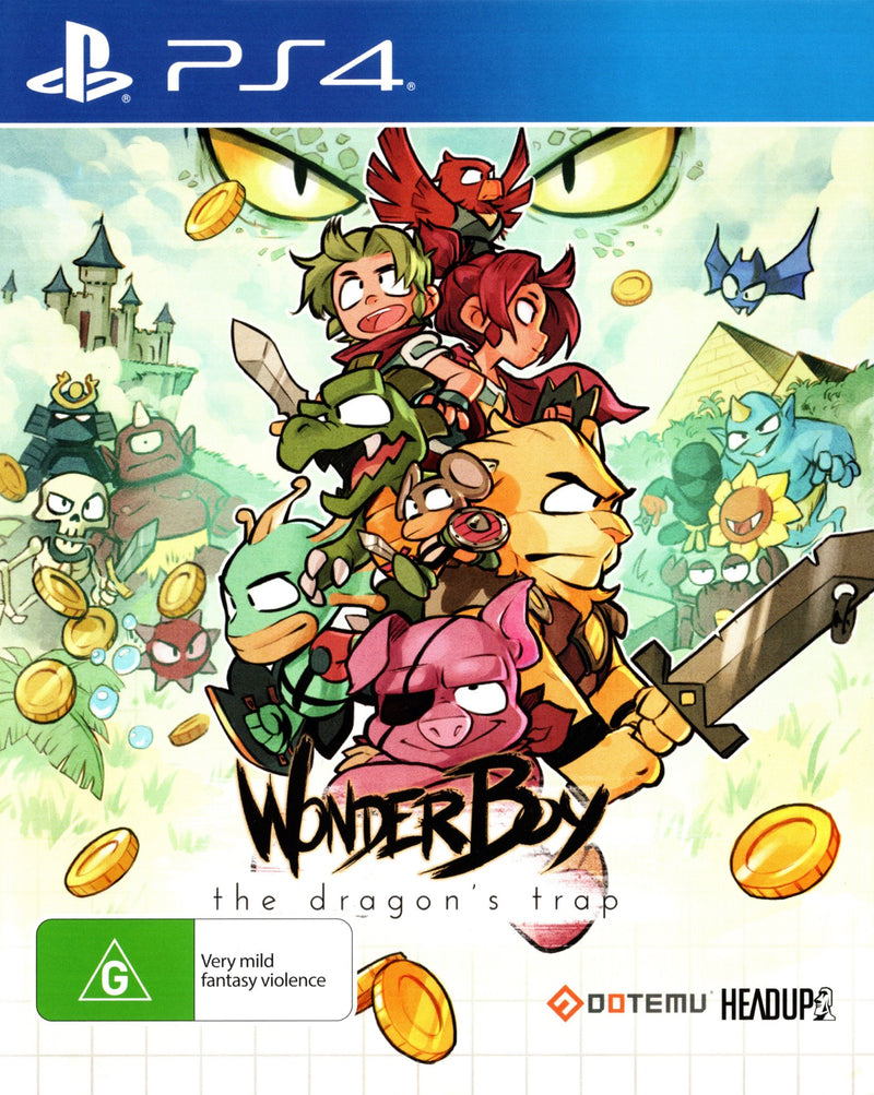 WONDER BOY DRAGON´S TRAP COLECC