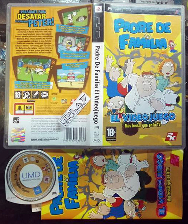 PADRE DE FAMILIA EL VIDEOJUEGO