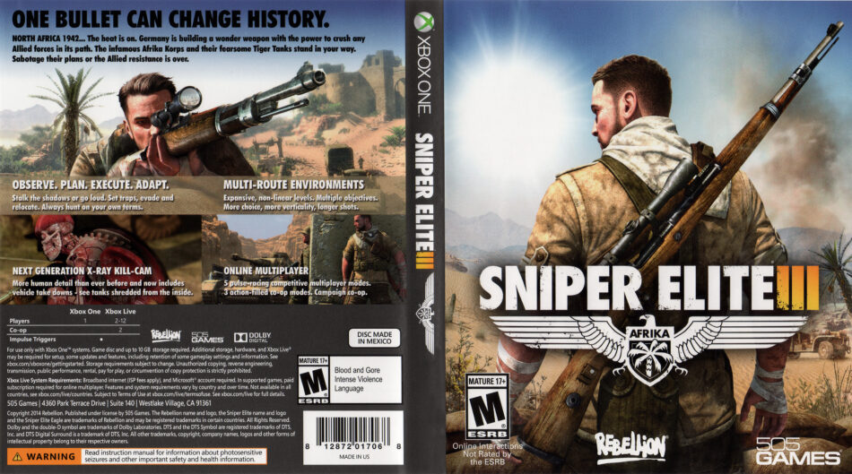 SNIPER ELITE III